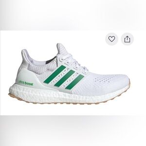 BRAND NEW Adidas Ultraboost 1.0 women’s White and Green Sneakers Shoes Size 8